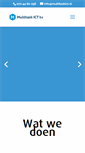 Mobile Screenshot of multitaskict.nl