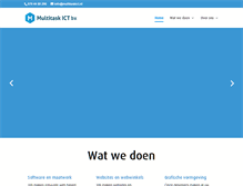 Tablet Screenshot of multitaskict.nl